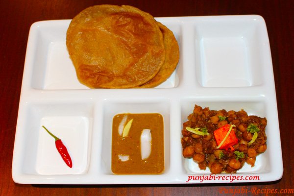 Punjabi Choley Poori