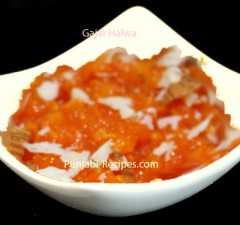 Gajar Ka Halwa or Gajarela or Carrot Pudding