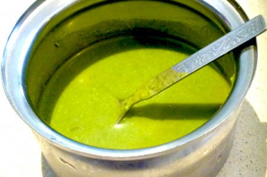 Green Coriander Chutney or Dhania Chutney