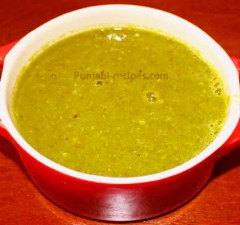 Hot Green Chilli Chutney