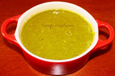 Hot Green Chilli Chutney