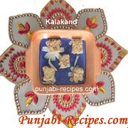 Kalakand Recipe by Punjabi-Recipes.com