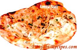 Keema Naan  Naan filled with Lamb Mince