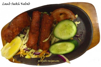 Seekh Kabab( Kabab on Metal Skewers)