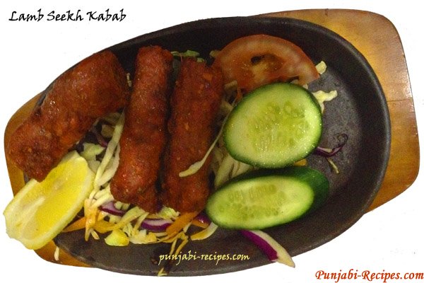 Seekh Kabab( Kabab on Metal Skewers)