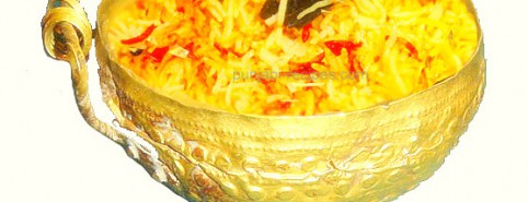 Meethe Chawal with Kesar