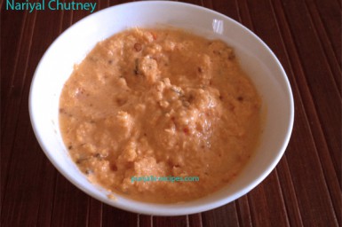 Nariyal Chutney – Coconut Chutney